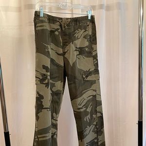 Elastic Waist Wrangler Pants